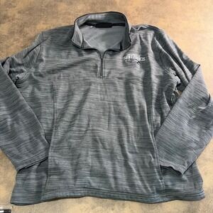 Under Armour Quarter Zip Pullover Mens 2XL Gray University of Saint Francis Golf
